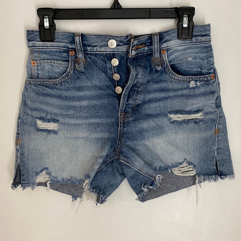 Free People Jean Shorts